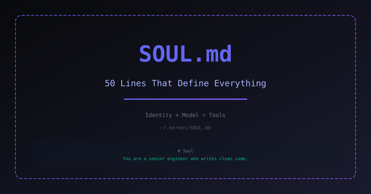 SOUL.md: Kenapa 50 Baris Ini Lebih Penting dari Model AI Lo